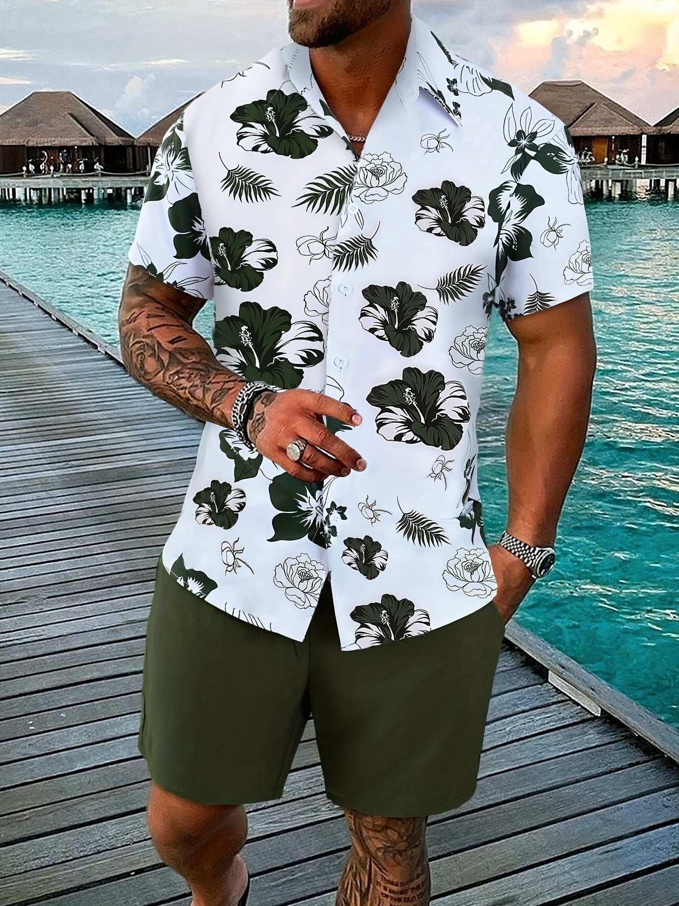 3D Printing Summer 2 - Piece Outfit for Men – Outdoor Style - MarketDomez