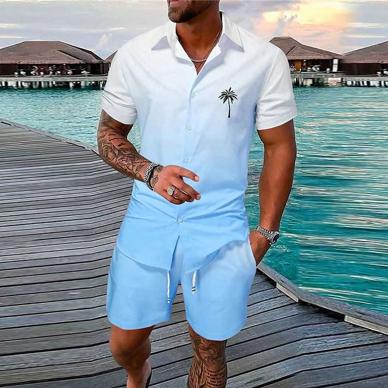 3D Printing Summer 2 - Piece Outfit for Men – Outdoor Style - MarketDomez
