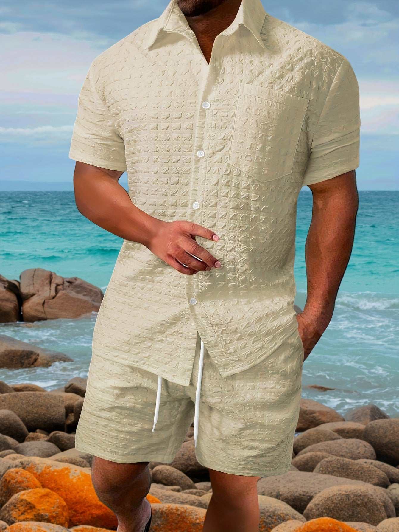 3D Printing Summer 2 - Piece Outfit for Men – Outdoor Style - MarketDomez