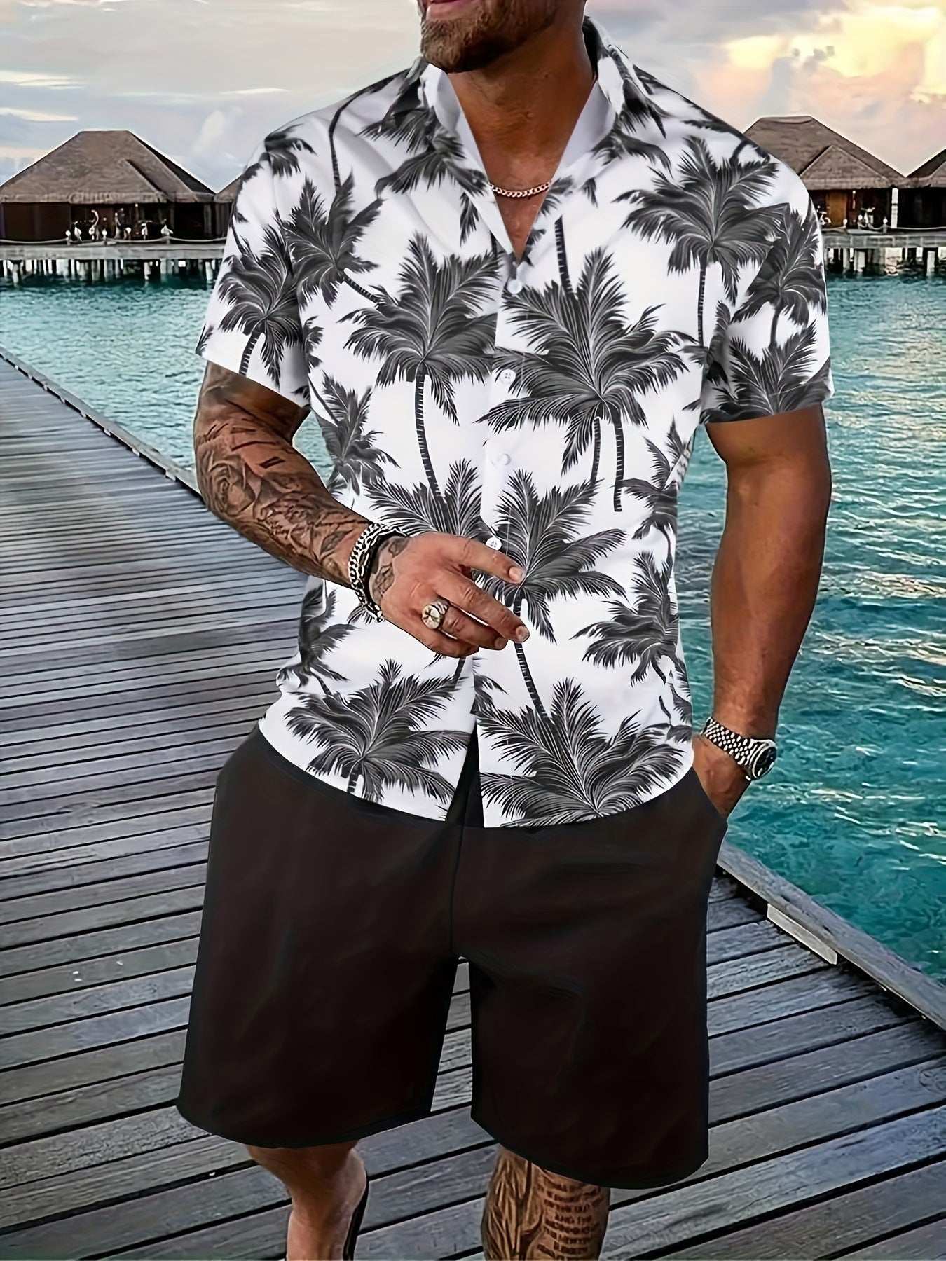 3D Printing Summer 2 - Piece Outfit for Men – Outdoor Style - MarketDomez