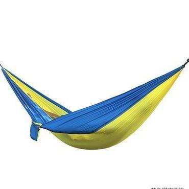 Backpacking Hammock - Portable Nylon Parachute Outdoor Double Hammock - MarketDomez