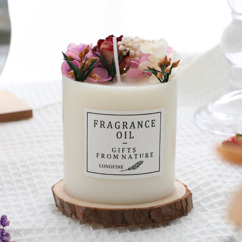 Dried Flowers - Candles Romantic Decorative Candles - MarketDomez