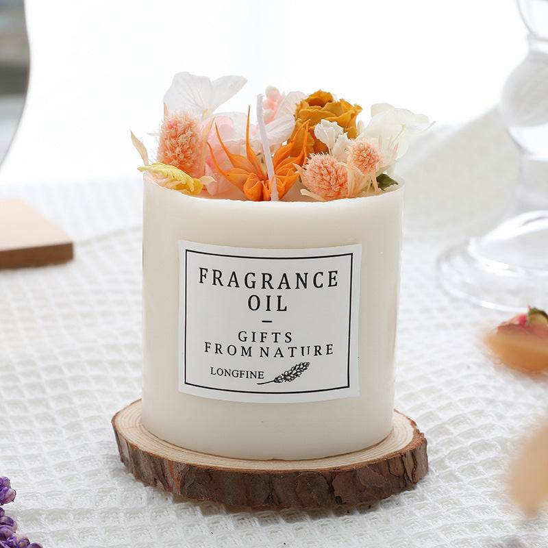Dried Flowers - Candles Romantic Decorative Candles - MarketDomez