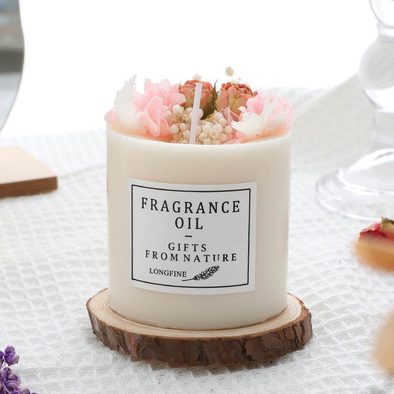 Dried Flowers - Candles Romantic Decorative Candles - MarketDomez