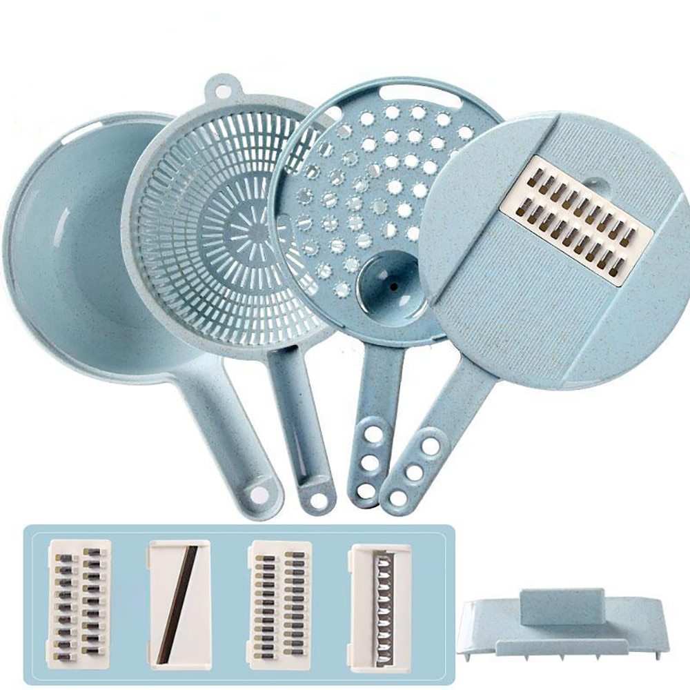 Mandoline Slicer 8 - in - 1 – Multifunction Cutter for Kitchen Use - MarketDomez