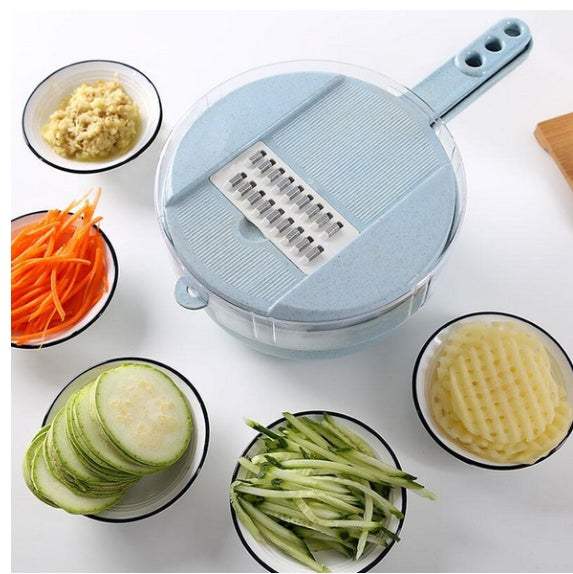 Mandoline Slicer 8 - in - 1 – Multifunction Cutter for Kitchen Use - MarketDomez