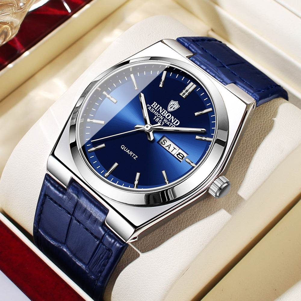 Quartz Watch Luxury Men's Business Watch - MarketDomez