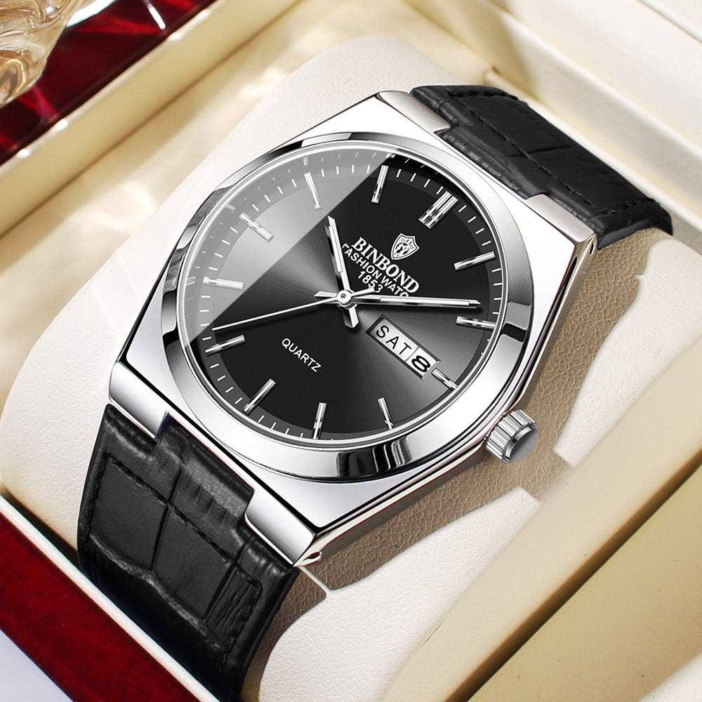 Quartz Watch Luxury Men's Business Watch - MarketDomez