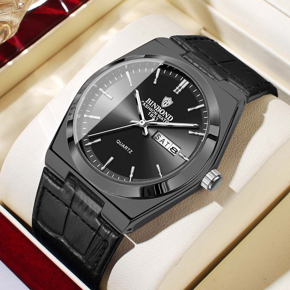 Quartz Watch Luxury Men's Business Watch - MarketDomez