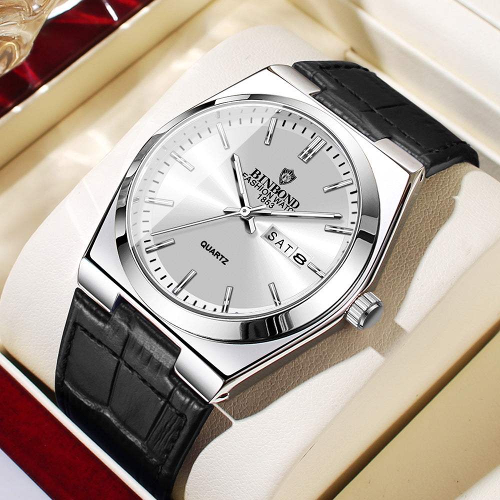 Quartz Watch Luxury Men's Business Watch - MarketDomez