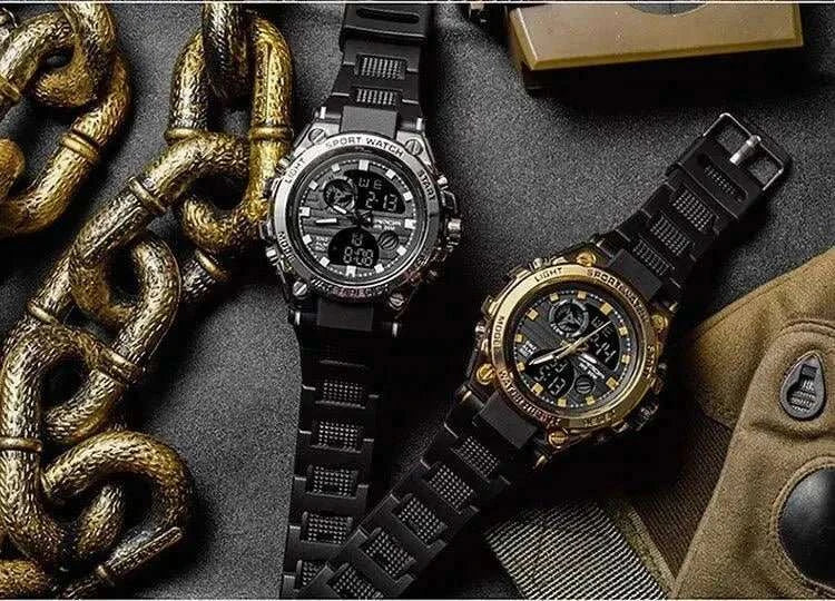 Watch SANDA Top Luxury Watches Men Military Army Waterproof - push up rack, WIFI Repeater, Smart Watch GPS, christmas ornament ball, pet hair cleaner brush, 3m double sided tape, 4-in-1 USB C Cable, automatic toothpaste dispense, Wireless Mobile Controller - MarketDomez