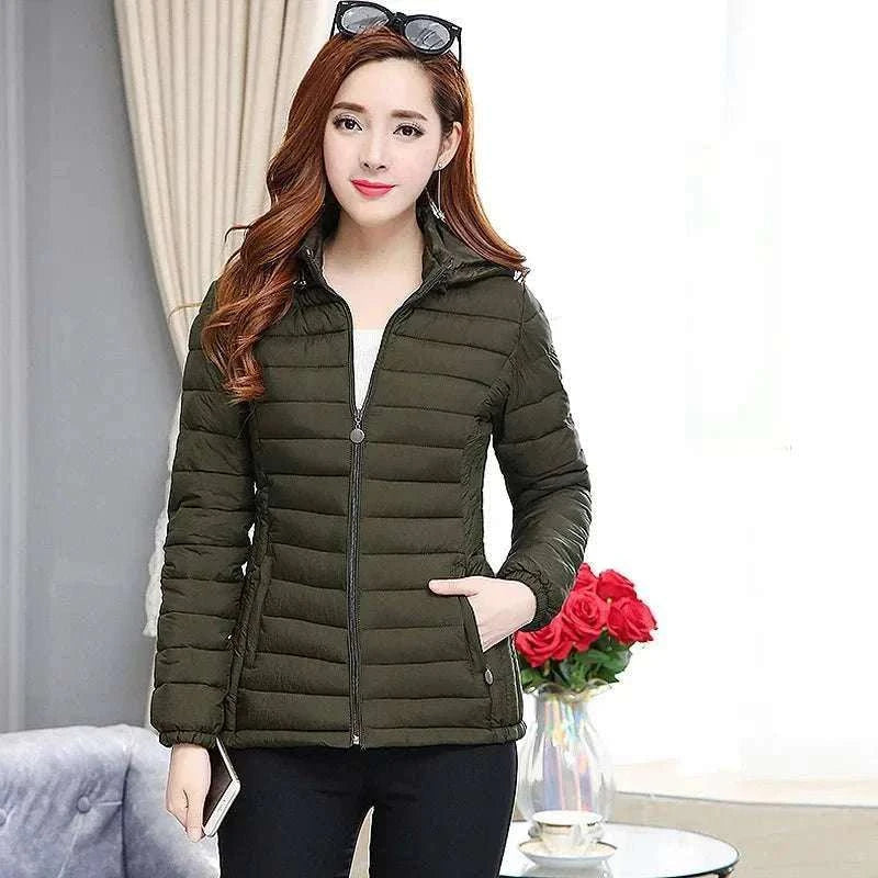 Winter Women Ultralight Thin Padded Jacket Coat Lady Short Outdoor Warm - push up rack, WIFI Repeater, Smart Watch GPS, christmas ornament ball, pet hair cleaner brush, 3m double sided tape, 4-in-1 USB C Cable, automatic toothpaste dispense, Wireless Mobile Controller - MarketDomez