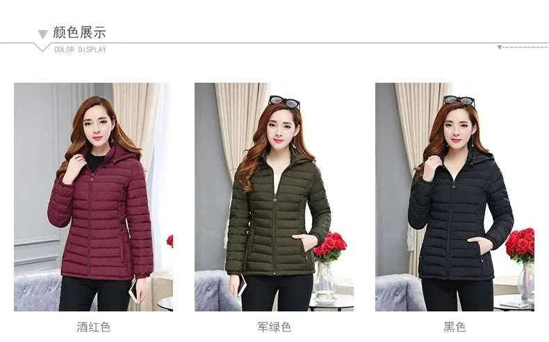 Winter Women Ultralight Thin Padded Jacket Coat Lady Short Outdoor Warm - push up rack, WIFI Repeater, Smart Watch GPS, christmas ornament ball, pet hair cleaner brush, 3m double sided tape, 4-in-1 USB C Cable, automatic toothpaste dispense, Wireless Mobile Controller - MarketDomez