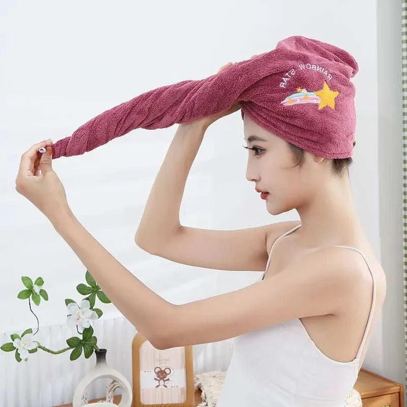 Quick Dry Hair Hat, Absorbent Towel Wrap - push up rack, WIFI Repeater, Smart Watch GPS, christmas ornament ball, pet hair cleaner brush, 3m double sided tape, 4-in-1 USB C Cable, automatic toothpaste dispense, Wireless Mobile Controller -  MarketDomez