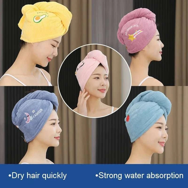 Quick Dry Hair Hat, Absorbent Towel Wrap - push up rack, WIFI Repeater, Smart Watch GPS, christmas ornament ball, pet hair cleaner brush, 3m double sided tape, 4-in-1 USB C Cable, automatic toothpaste dispense, Wireless Mobile Controller -  MarketDomez