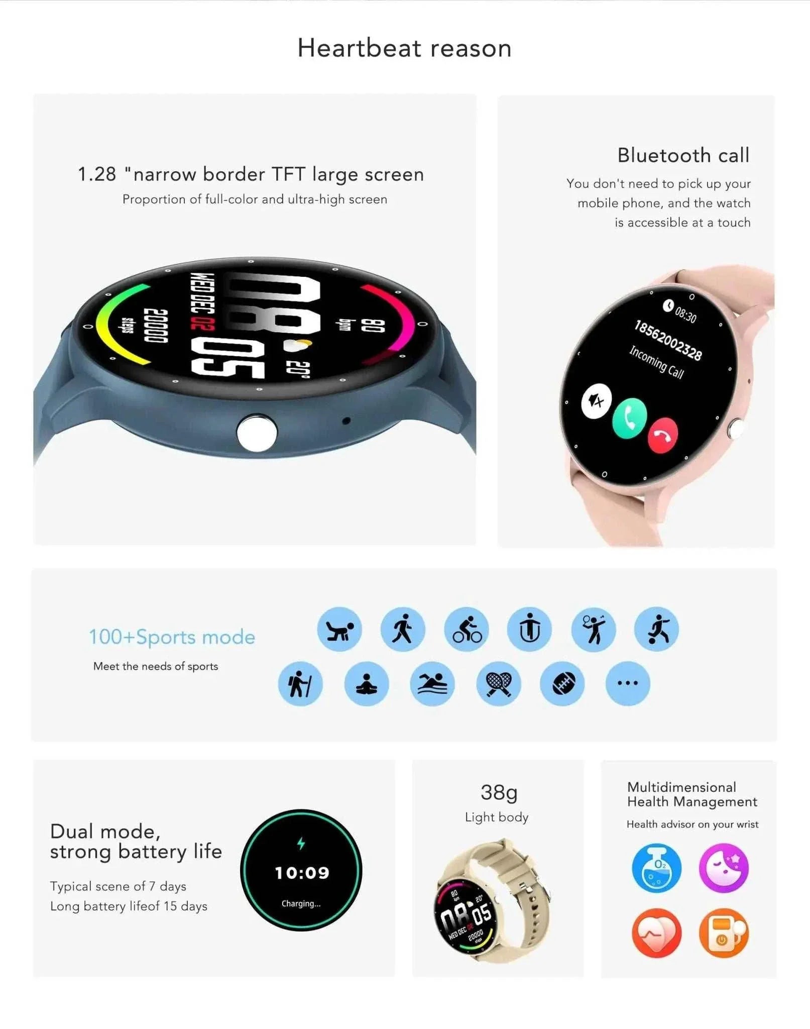 2024 Smart Watch GPS - push up rack, WIFI Repeater, Smart Watch GPS, christmas ornament ball, pet hair cleaner brush, 3m double sided tape, 4-in-1 USB C Cable, automatic toothpaste dispense, Wireless Mobile Controller -  MarketDomez