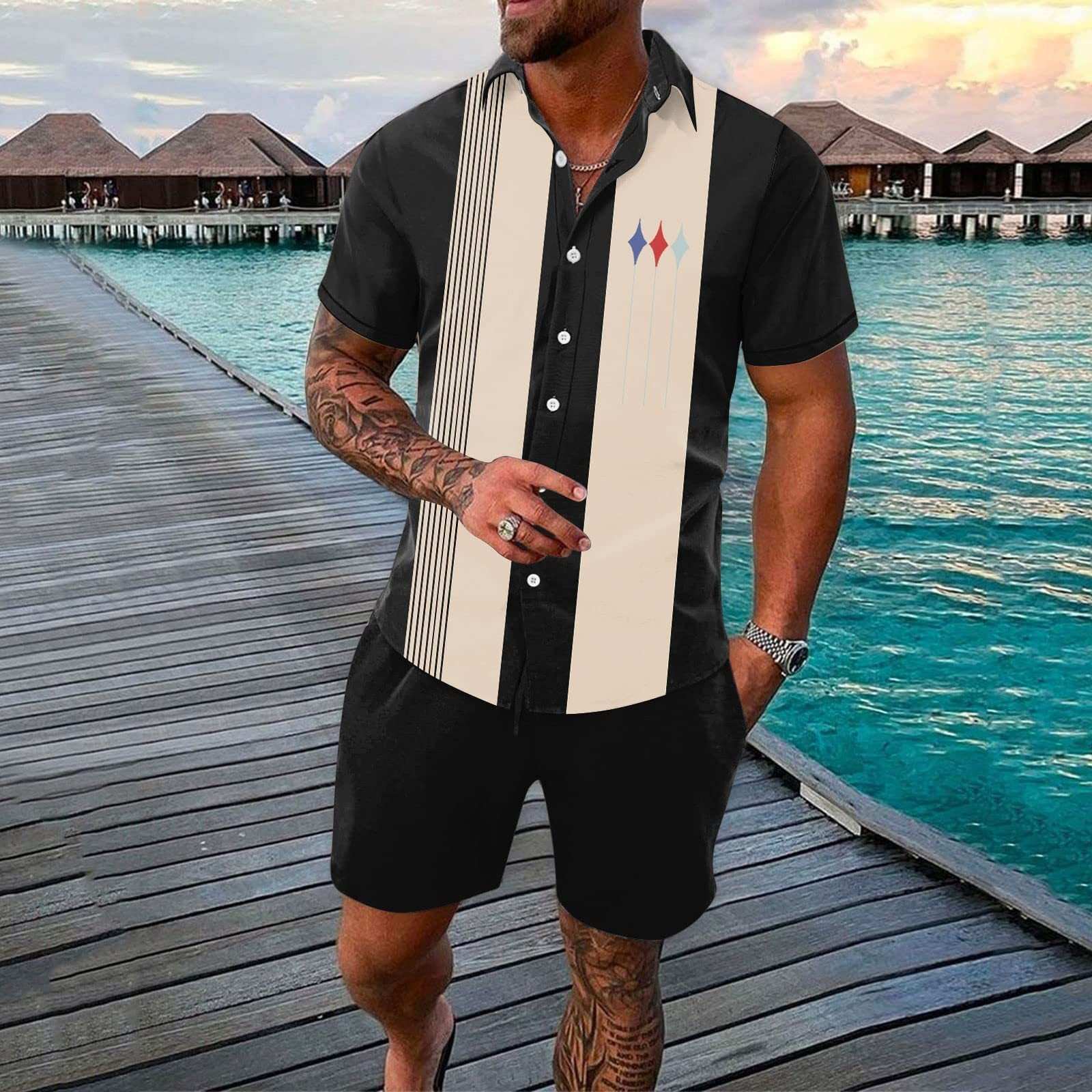 3D Printing Summer 2 - Piece Outfit for Men – Outdoor Style - MarketDomez