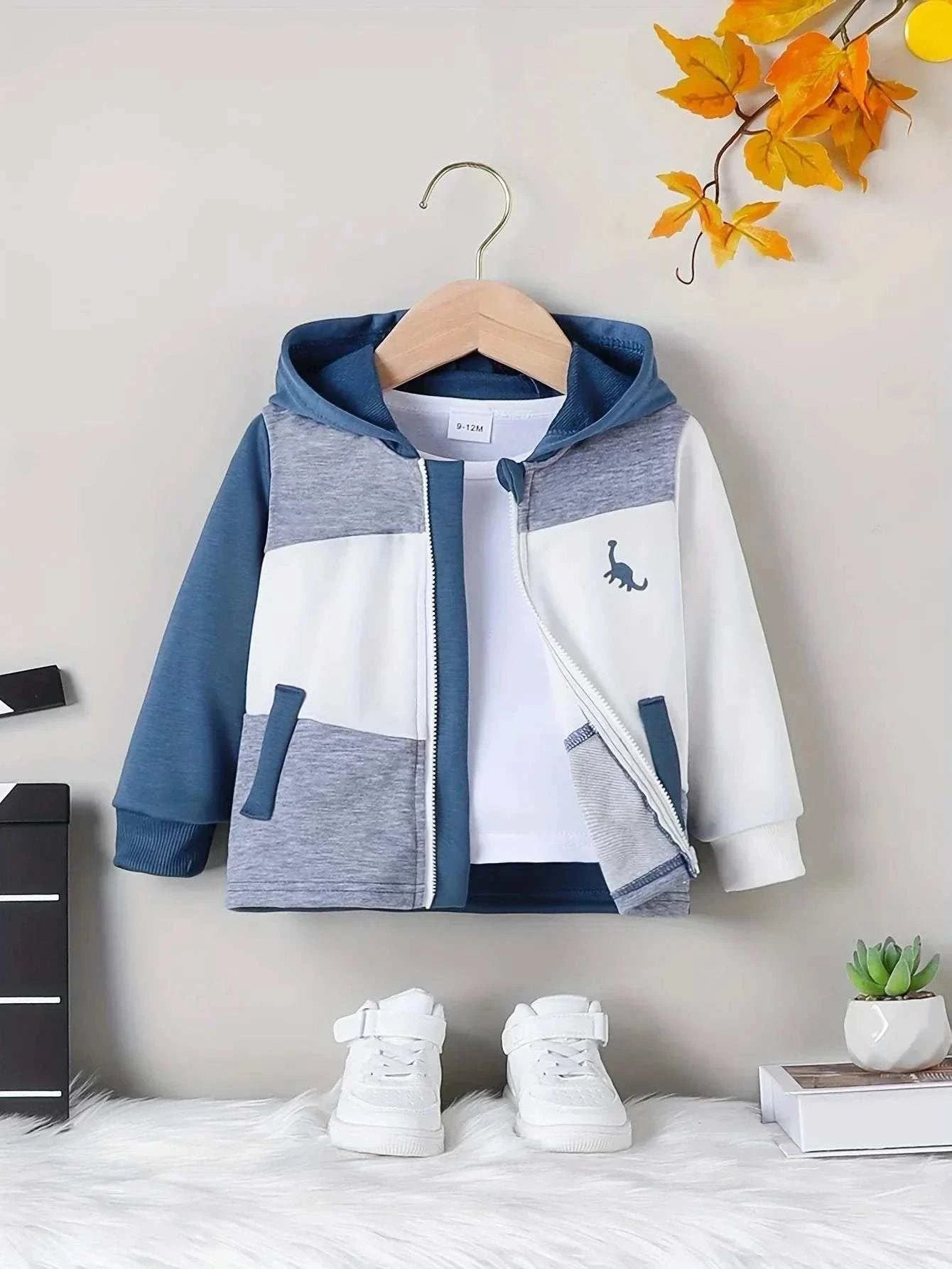 Jacket Children Hooded Spring and Autumn Casual - MarketDomez