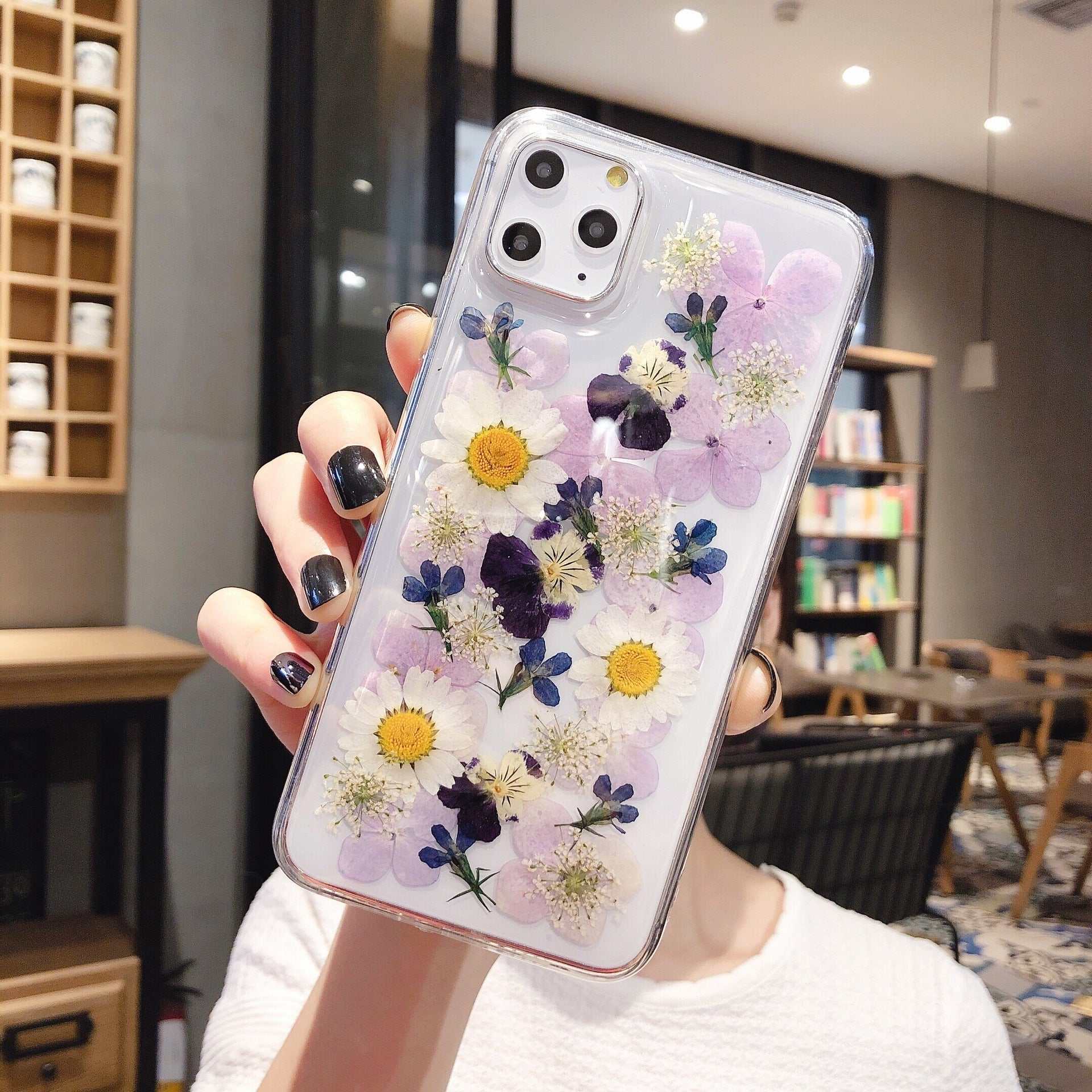 Preserved Flower Epoxy Phone Cases - push up rack, WIFI Repeater, Smart Watch GPS, christmas ornament ball, pet hair cleaner brush, 3m double sided tape, 4-in-1 USB C Cable, automatic toothpaste dispense, Wireless Mobile Controller -  MarketDomez