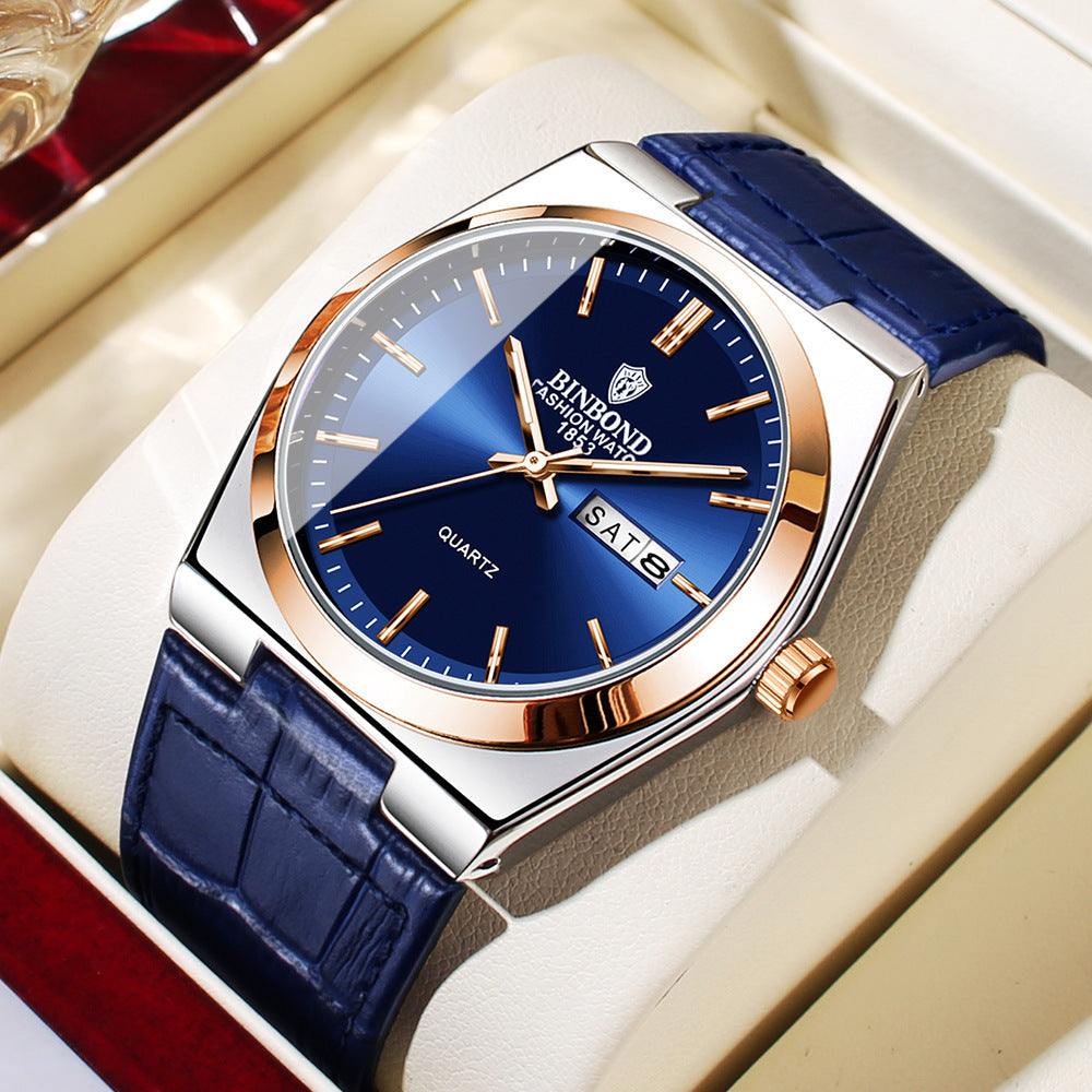 Quartz Watch Luxury Men's Business Watch - MarketDomez