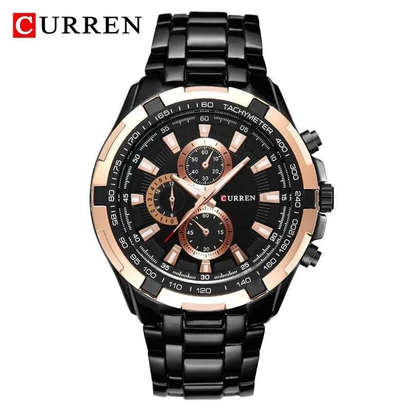 Quartz Watch Men Waterproof Business Watch - push up rack, WIFI Repeater, Smart Watch GPS, christmas ornament ball, pet hair cleaner brush, 3m double sided tape, 4-in-1 USB C Cable, automatic toothpaste dispense, Wireless Mobile Controller -  MarketDomez