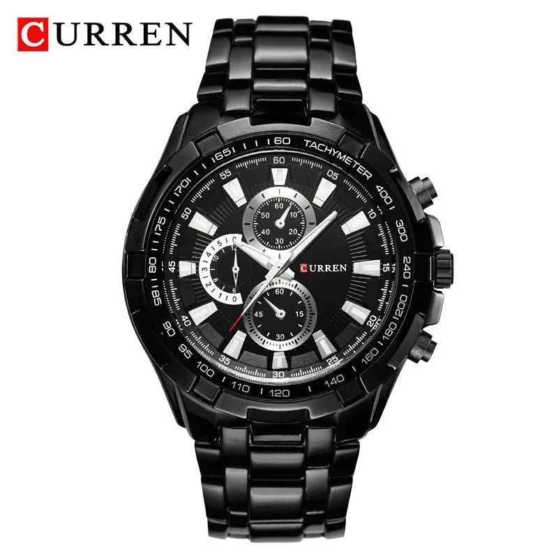 Quartz Watch Men Waterproof Business Watch - push up rack, WIFI Repeater, Smart Watch GPS, christmas ornament ball, pet hair cleaner brush, 3m double sided tape, 4-in-1 USB C Cable, automatic toothpaste dispense, Wireless Mobile Controller -  MarketDomez