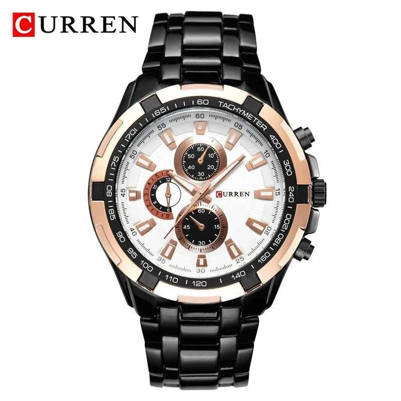 Quartz Watch Men Waterproof Business Watch - push up rack, WIFI Repeater, Smart Watch GPS, christmas ornament ball, pet hair cleaner brush, 3m double sided tape, 4-in-1 USB C Cable, automatic toothpaste dispense, Wireless Mobile Controller -  MarketDomez