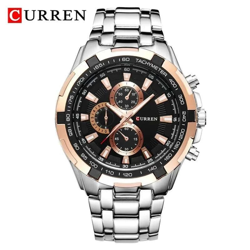 Quartz Watch Men Waterproof Business Watch - push up rack, WIFI Repeater, Smart Watch GPS, christmas ornament ball, pet hair cleaner brush, 3m double sided tape, 4-in-1 USB C Cable, automatic toothpaste dispense, Wireless Mobile Controller -  MarketDomez