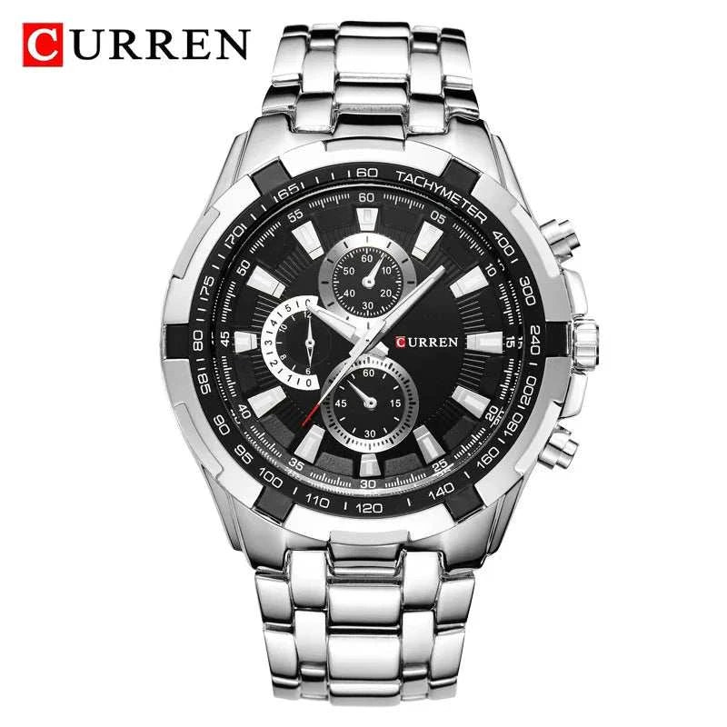 Quartz Watch Men Waterproof Business Watch - push up rack, WIFI Repeater, Smart Watch GPS, christmas ornament ball, pet hair cleaner brush, 3m double sided tape, 4-in-1 USB C Cable, automatic toothpaste dispense, Wireless Mobile Controller -  MarketDomez