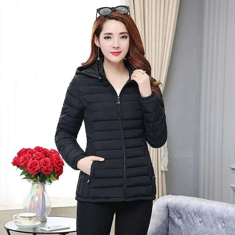 Winter Women Ultralight Thin Padded Jacket Coat Lady Short Outdoor Warm - push up rack, WIFI Repeater, Smart Watch GPS, christmas ornament ball, pet hair cleaner brush, 3m double sided tape, 4-in-1 USB C Cable, automatic toothpaste dispense, Wireless Mobile Controller -  MarketDomez