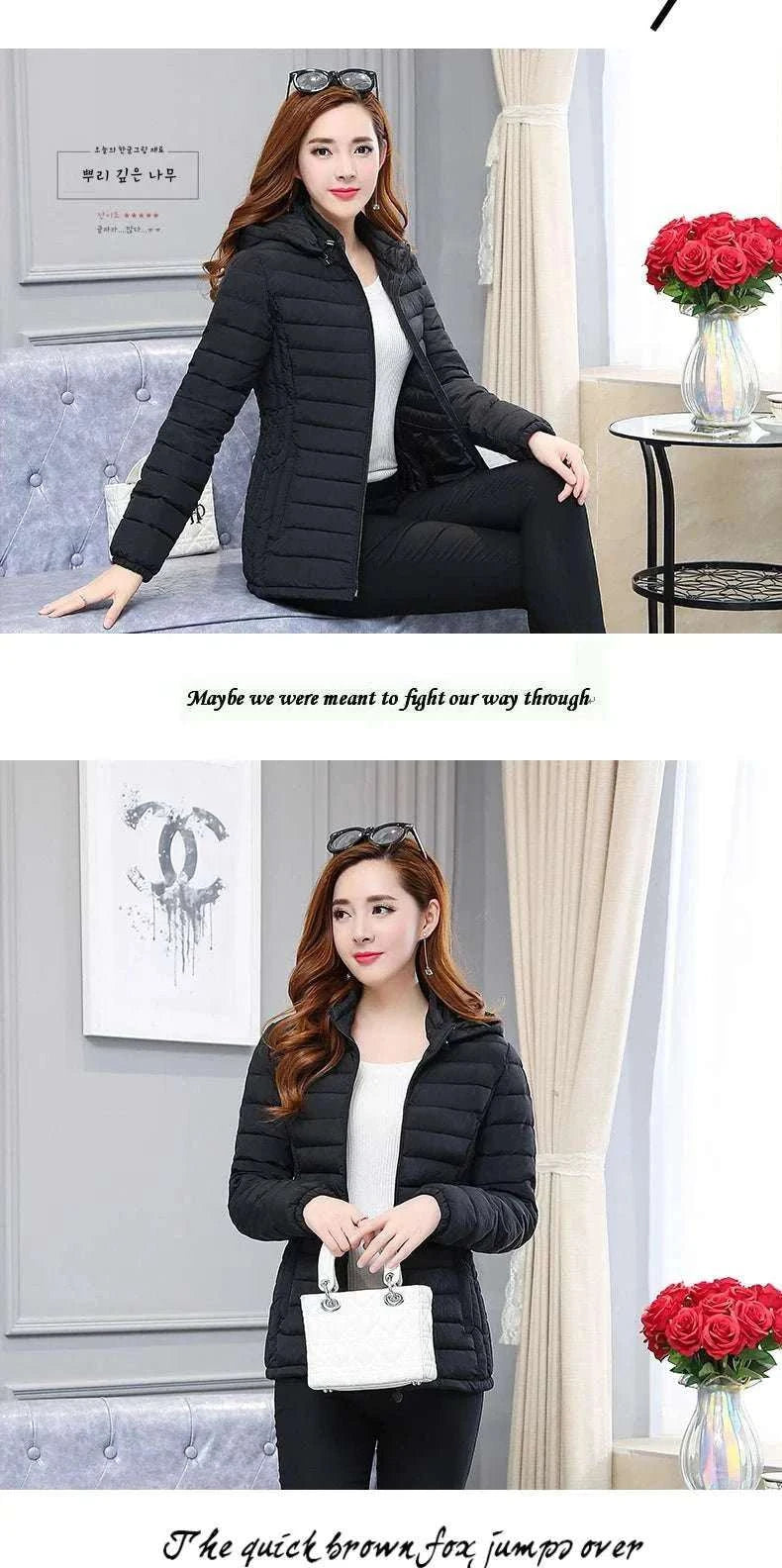 Winter Women Ultralight Thin Padded Jacket Coat Lady Short Outdoor Warm - push up rack, WIFI Repeater, Smart Watch GPS, christmas ornament ball, pet hair cleaner brush, 3m double sided tape, 4-in-1 USB C Cable, automatic toothpaste dispense, Wireless Mobile Controller -  MarketDomez